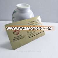 China Supplier PVC Business Card/PVC Transparent Business Cards Thickness